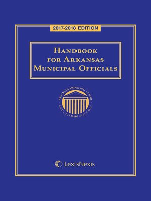 cover image of Handbook for Arkansas Municipal Officials